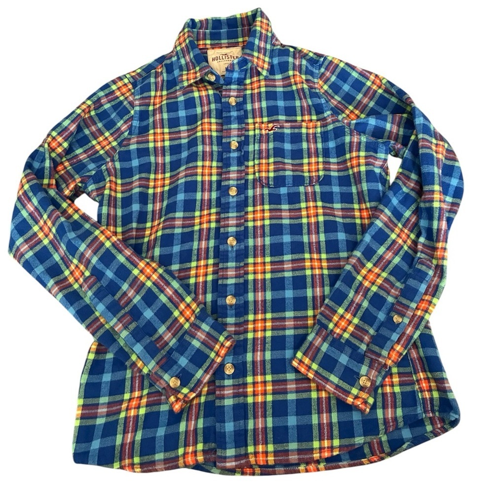 Hollister men’s flannel-medium